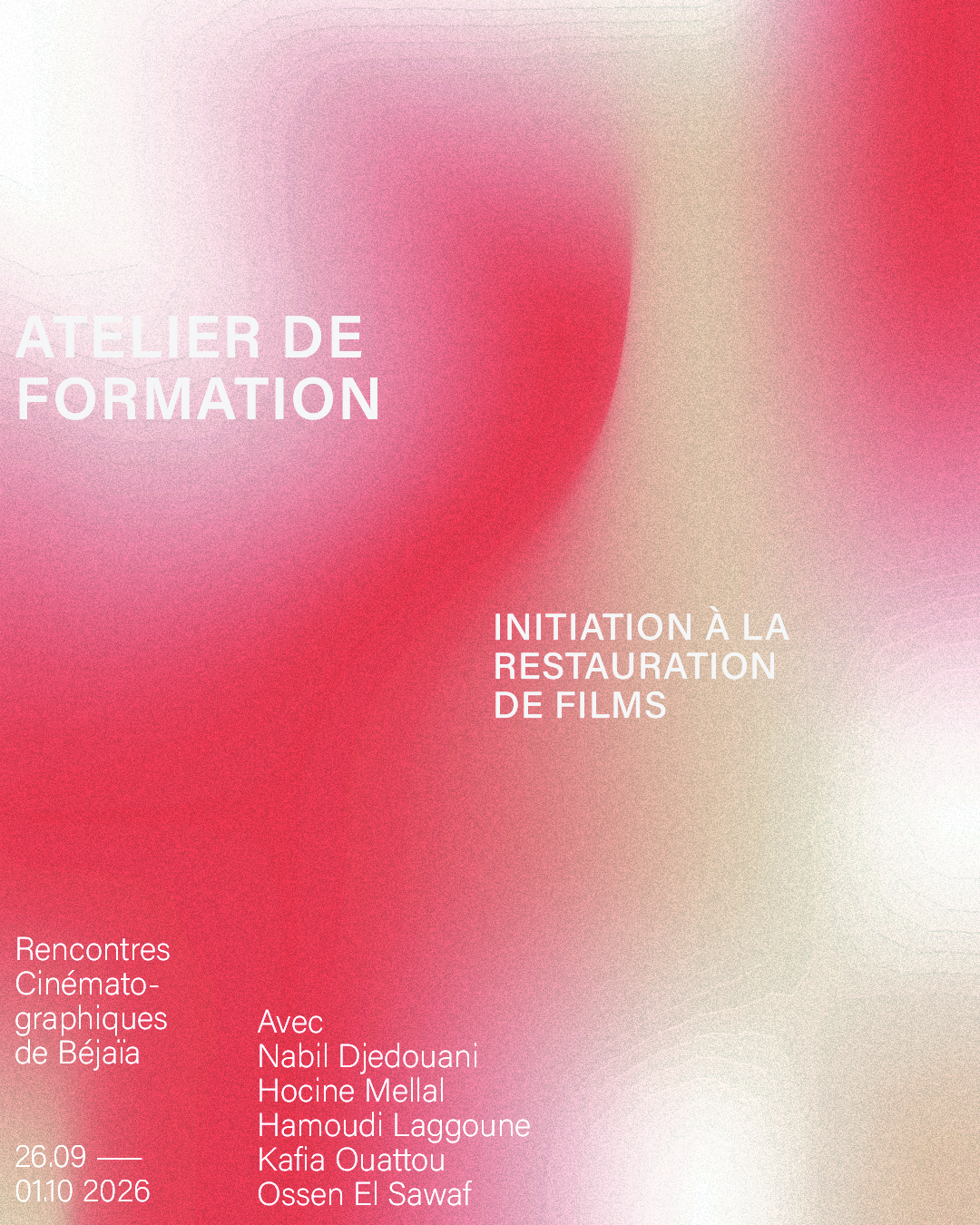 Visuel — Initiation à la restauration de films